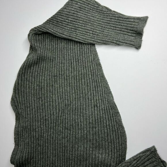 HaveOne Light Olive Chunky Knit Sweater One size made in Italy - Picture 8 of 10